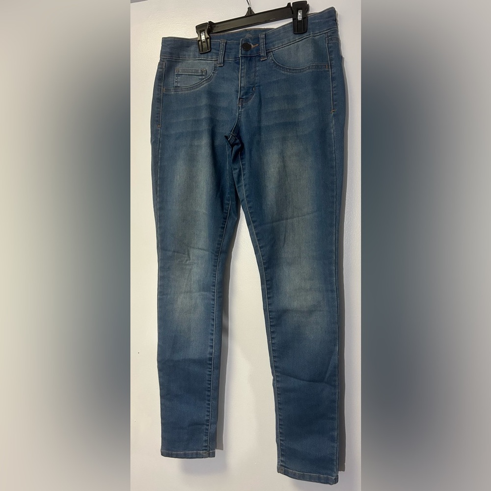 SO Women's Blue Skinny Jeans